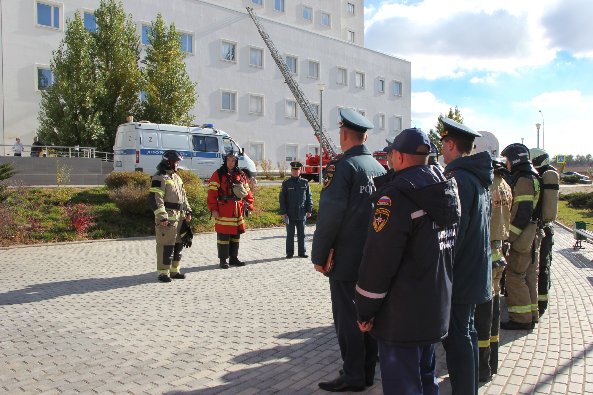 В Республиканской клинической больнице им. Н.А. Семашко ликвидировали  условный пожар | 16.11.2022 | Симферополь - БезФормата