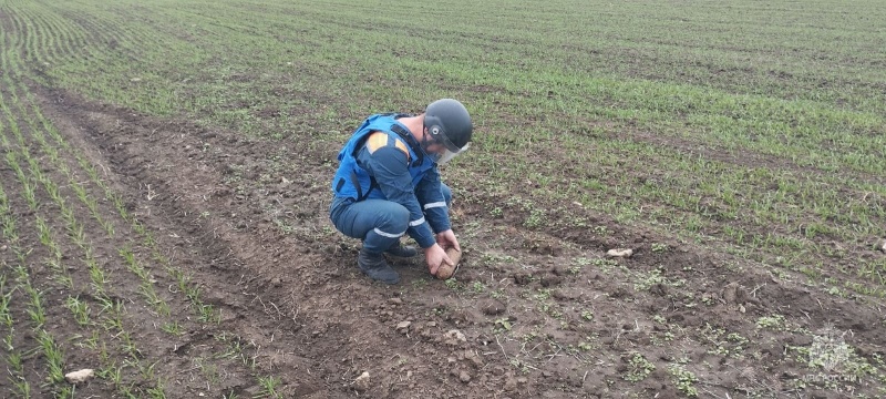 Обезвреживание взрывоопасных предметов времен Великой Отечественной войны в ГО Судак и Ленинском районе